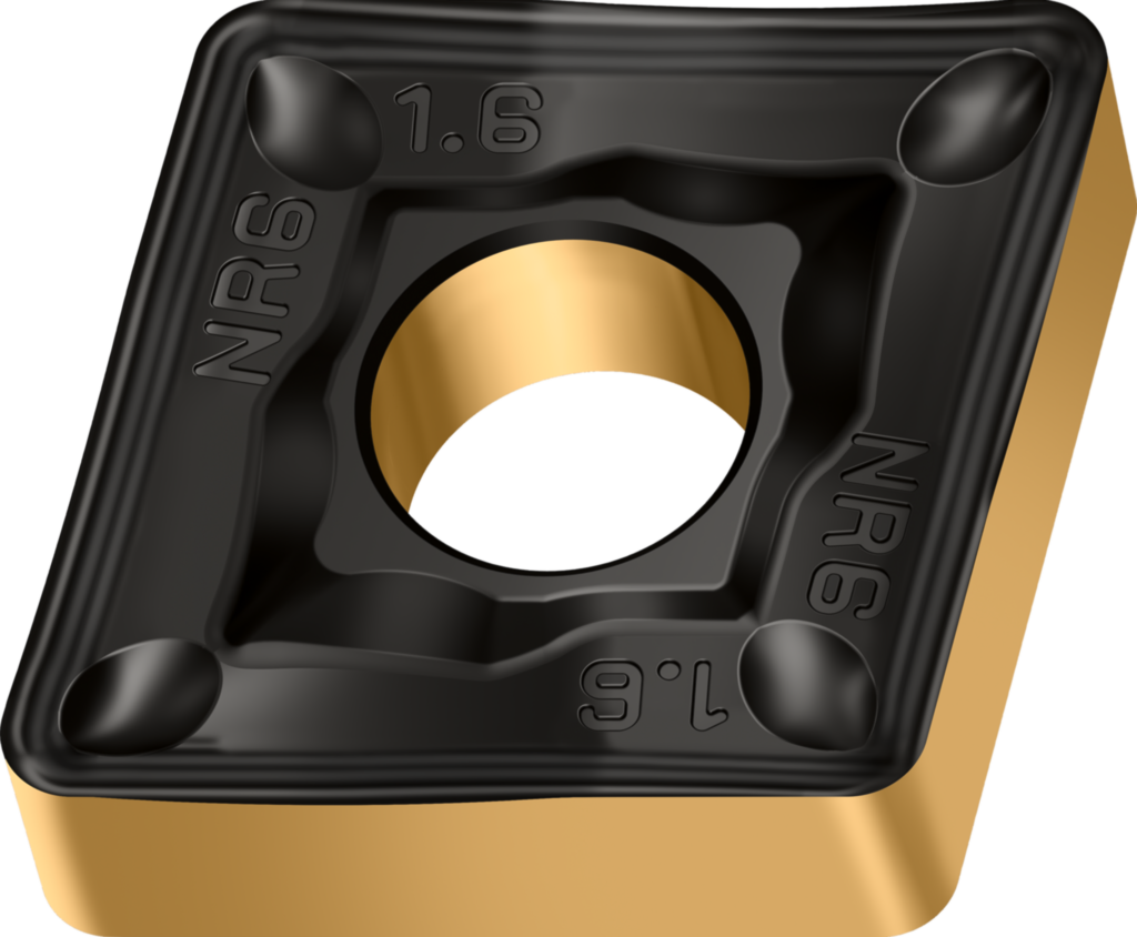 Wendeschneidplatte Drehen – Rhombisch negativ 80° CNMM120416-NR6 WAK30