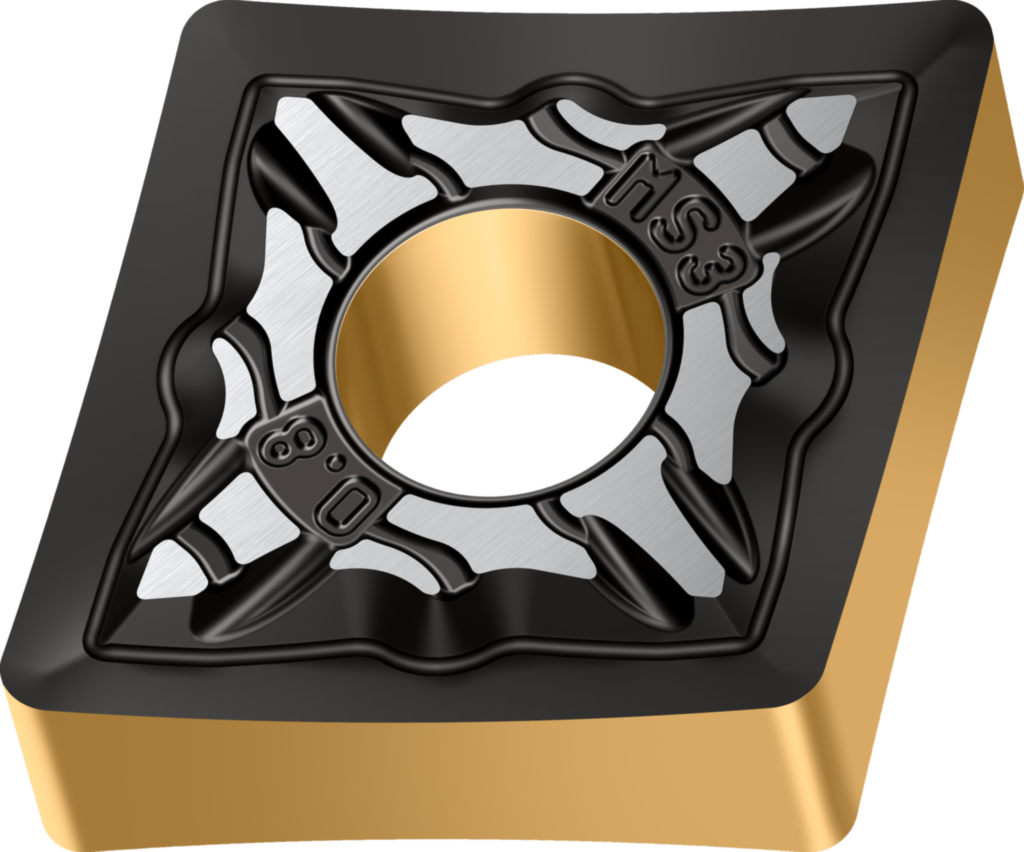 Wendeschneidplatte Drehen – Rhombisch negativ 80° CNMG120404-MS3 WMP20S