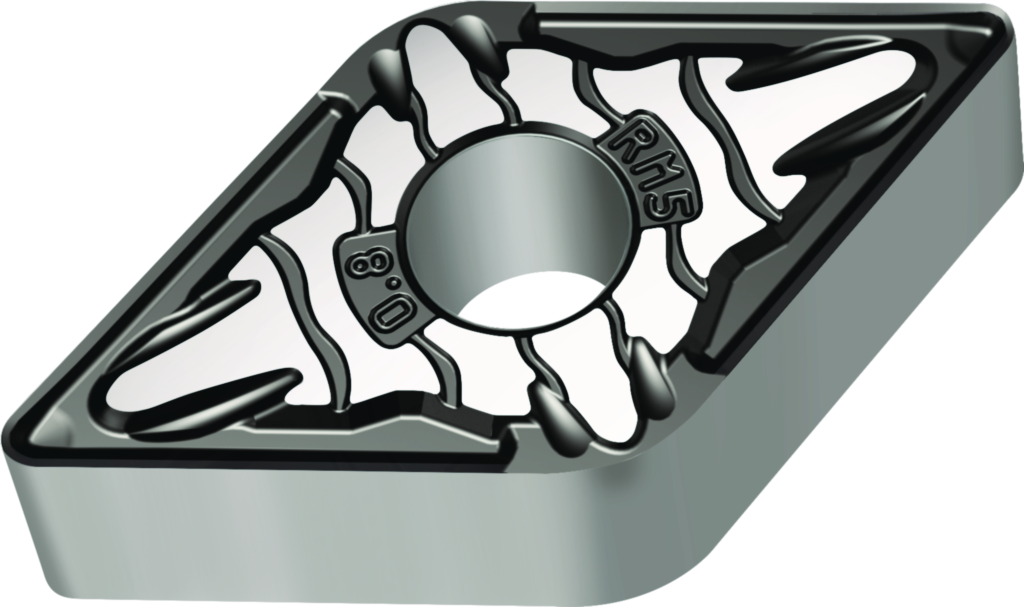 Wendeschneidplatte Drehen – Rhombisch negativ 55° DNMG110408-RM5 WMP20S