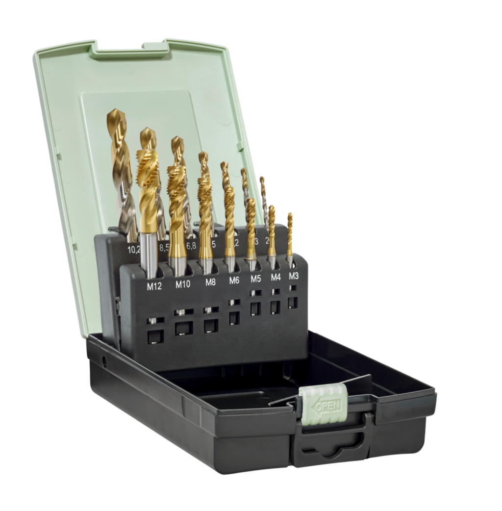 HSS-E Gewindebohrer-Set 2 TC115-SET2-M3-M12-WY80AA