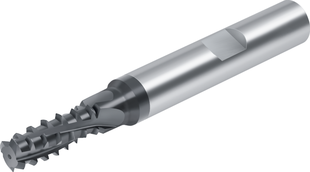 Mehrreihige Gewindefräser TC620-M10-W5D-WB10TJ