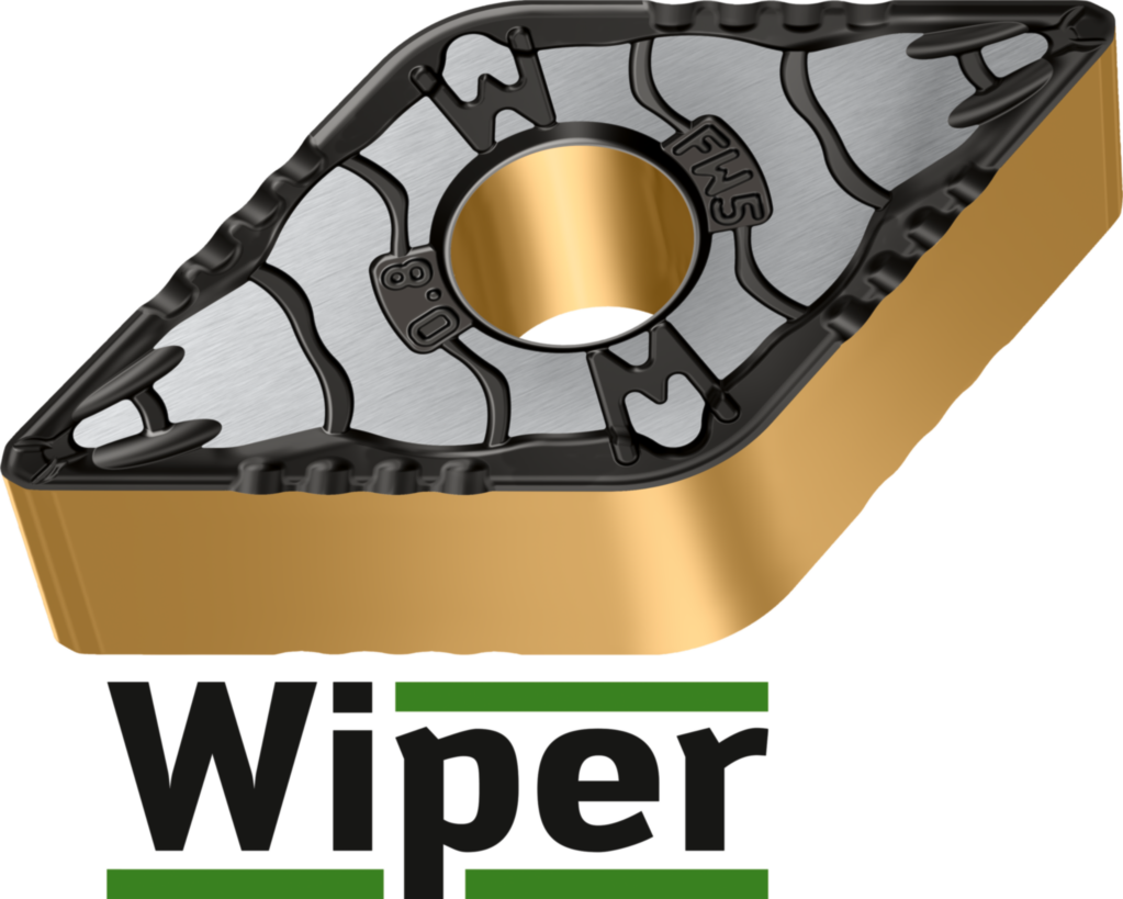 Wendeschneidplatte Drehen – Rhombisch negativ 55° DNMG110404-FW5 WKP01G