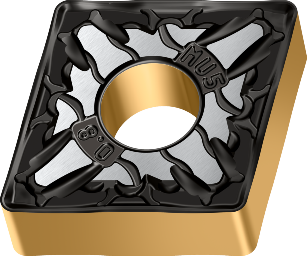 Wendeschneidplatte Drehen – Rhombisch negativ 80° CNMG120404-MU5 WMP20S