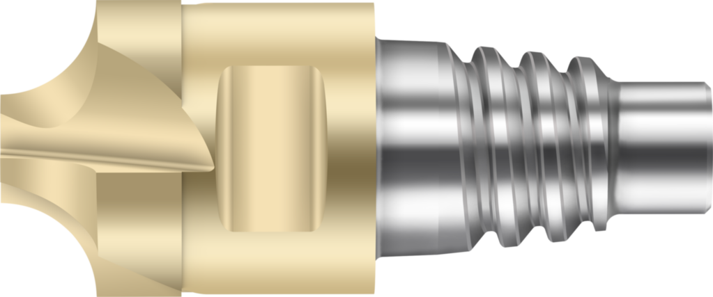VHM-Viertelrund-Profilfräser MC503-10.0E4P100-WJ30TP