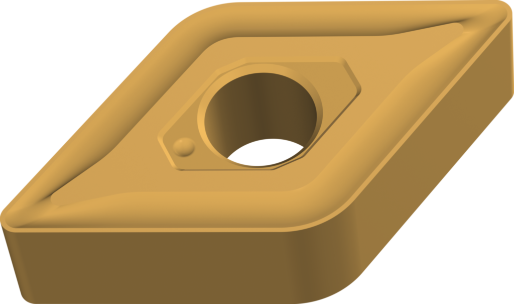 Wendeschneidplatte Drehen – Rhombisch negativ 55° DNMG150412-MV7 WKV10