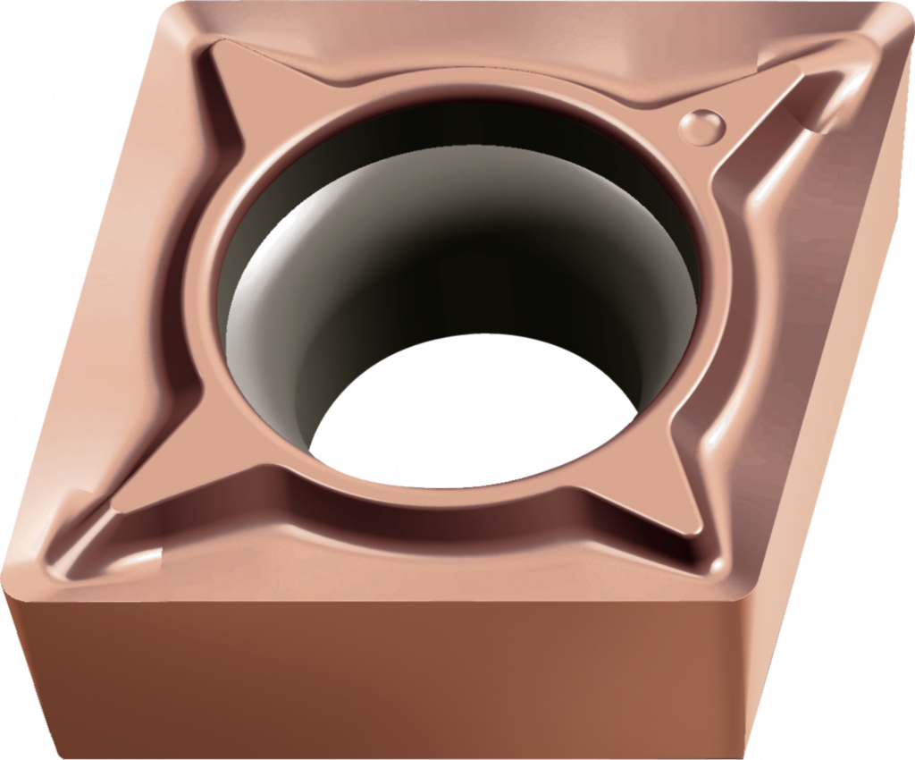 Wendeschneidplatte Drehen – Rhombisch positiv 80° CCGT060201M-FP2 WEP10C