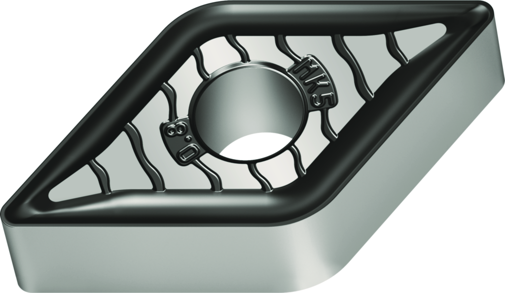 Wendeschneidplatte Drehen – Rhombisch negativ 55° DNMG110404-MK5 WKK10S