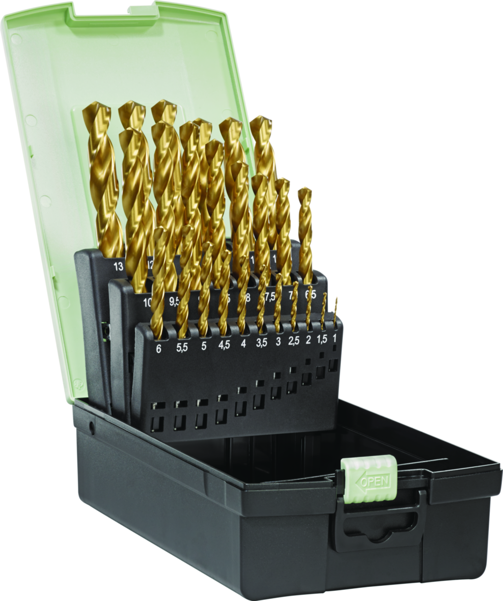 HSS-Spiralbohrer A1211TIN-Satz Z3219TIN-1-13