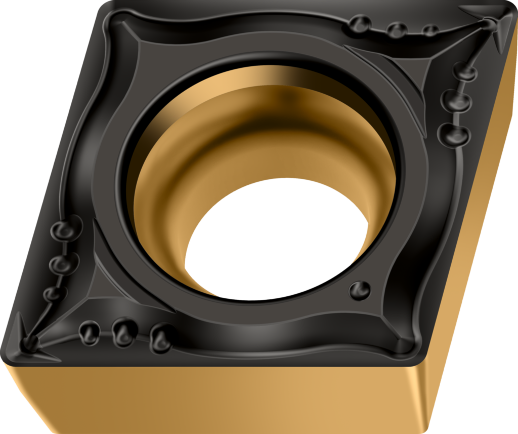 Wendeschneidplatte Drehen – Rhombisch positiv 80° CCMT060204-MP4 WPP10G