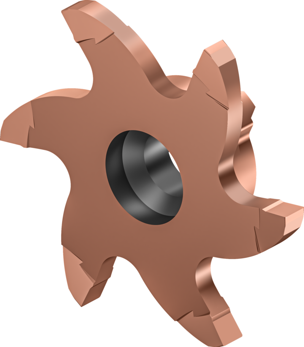 VHM-Zirkularfräser für Sicherungsring-Einstiche MG520-17.7F096110 WMP35X