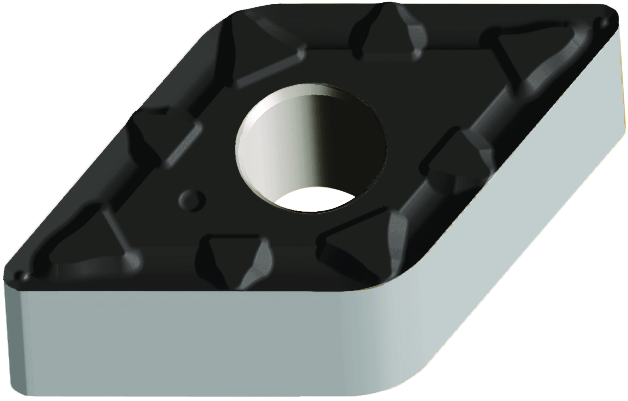 Wendeschneidplatte Drehen – Rhombisch negativ 55° DNMG110408-NF WAM20