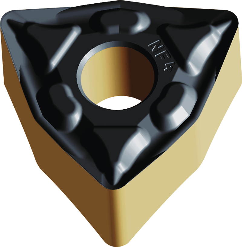 Wendeschneidplatte Drehen – Trigon negativ 80° WNMG060404-NF4 WSM10
