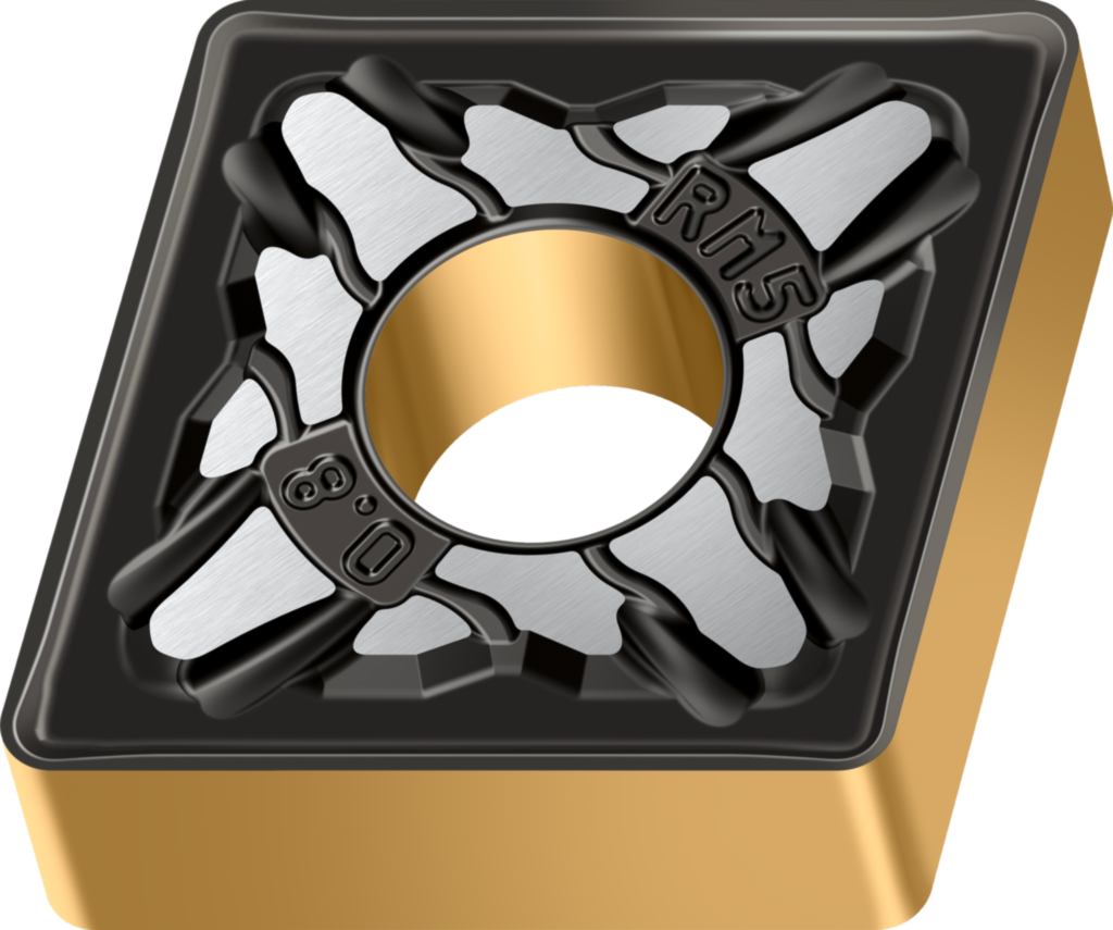 Wendeschneidplatte Drehen – Rhombisch negativ 80° CNMG120408-RM5 WMP20S